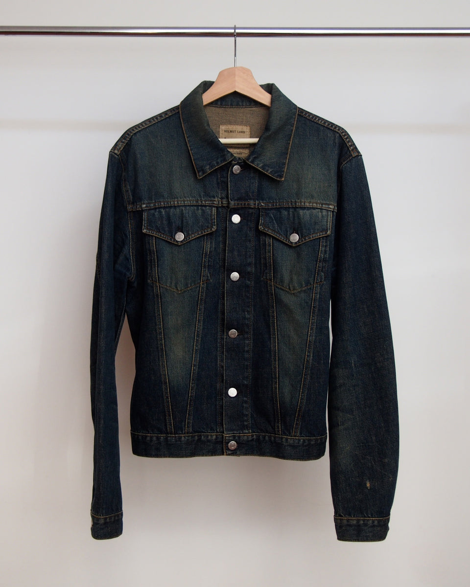 Helmut Lang Slim 2 Pocket Denim Jacket 1998 52 Kaizen Store