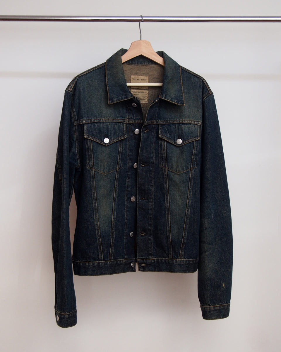 1999s helmut lang denim jacket kakko下北沢 1999AW HELMUT LANG 2nd