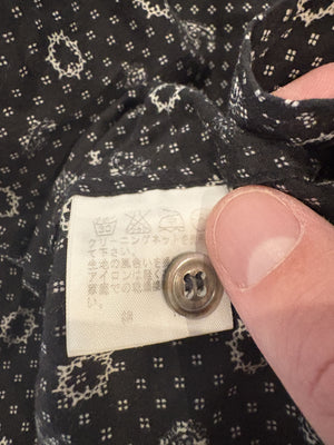 Black Paisley Shirt