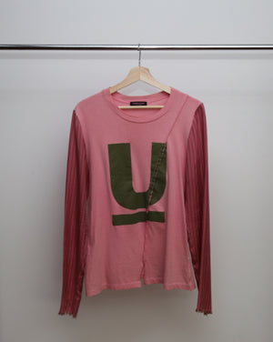 UNDERCOVER ORIGINAL REBUILD U LOGO TEE