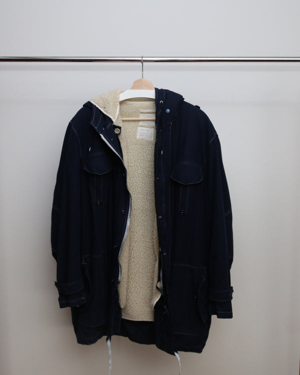 HELMUT LANG REDYED 1999 LINED PARKA 50