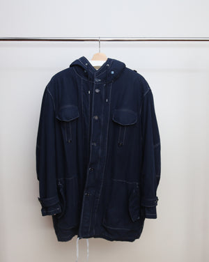 HELMUT LANG REDYED 1999 LINED PARKA 50