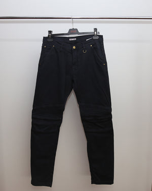 MICHAEL BASTIAN SS15 COTTON BIKER TROUSERS 50
