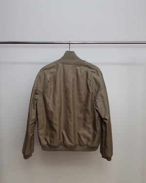 DAMAGED HELMUT LANG POLY BOMBER 46