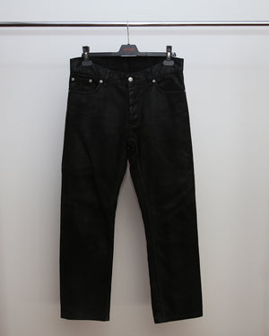 HELMUT LANG PLASTIC COATED DENIM 31