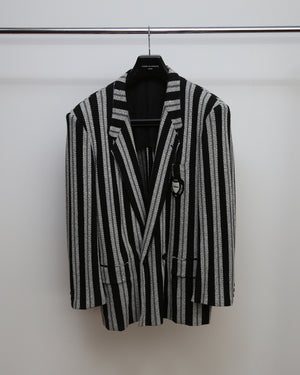 CDGH DOUBLE BREASTED COTTON BLAZER M
