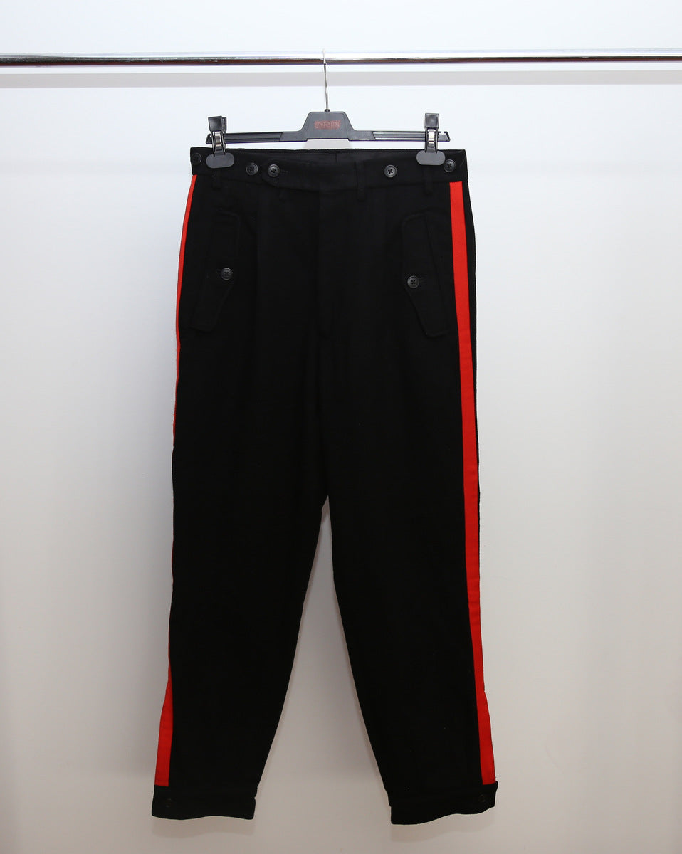 YYPH AW2001 RED STRIPE TROUSERS 2