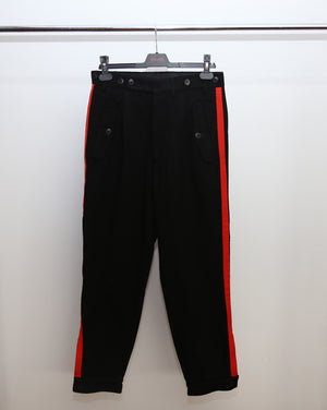 YYPH AW2001 RED STRIPE TROUSERS 2