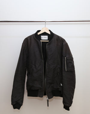 OUR LEGACY AW15 DISTRESSED COTTON BOMBER 48