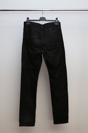 HELMUT LANG SS03 MELTED RUBBER JEANS 30