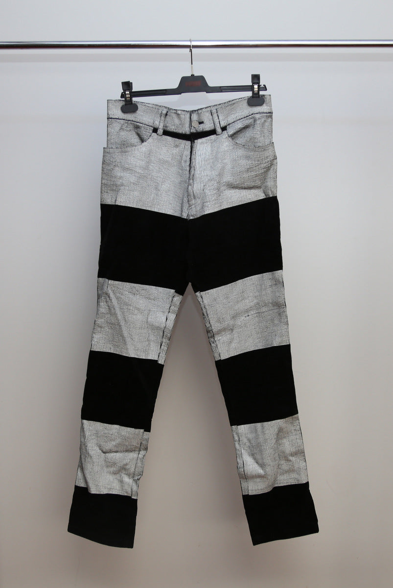 UNDERCOVER 95/96 STRIPED CORDUROY TROUSERS L