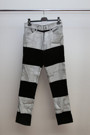UNDERCOVER 95/96 STRIPED CORDUROY TROUSERS L