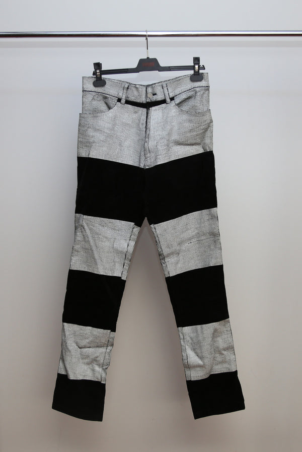 UNDERCOVER 95/96 STRIPED CORDUROY TROUSERS L