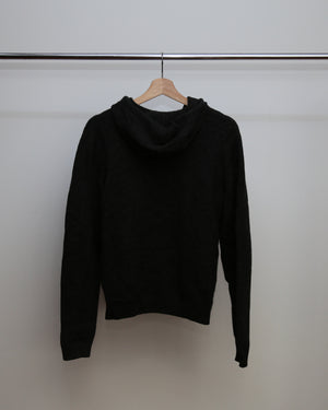 HELMUT LANG 98 WOOL HOODIE M