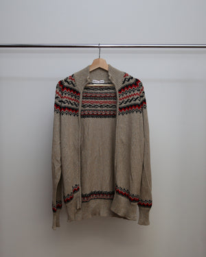 MICHAEL BASTIAN SS15 ZIP UP KNIT 50