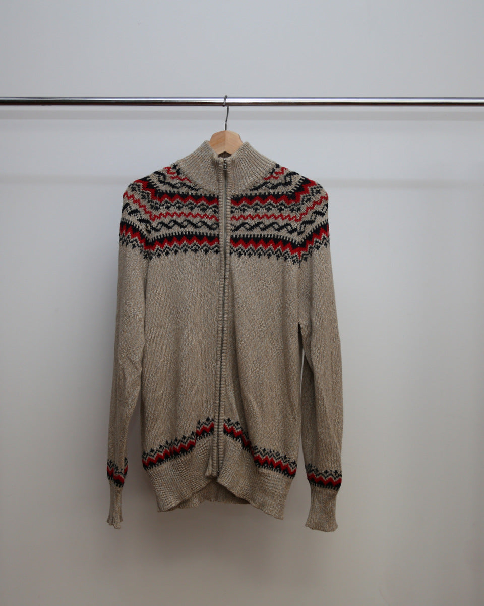 MICHAEL BASTIAN SS15 ZIP UP KNIT 50
