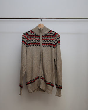 MICHAEL BASTIAN SS15 ZIP UP KNIT 50