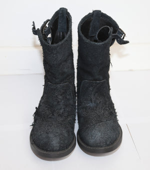 UNDERCOVER AW06/07 BURNT SUEDE ENGINEER BOOTS L