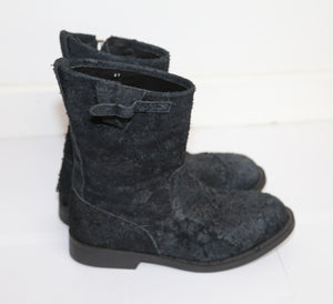 UNDERCOVER AW06/07 BURNT SUEDE ENGINEER BOOTS L