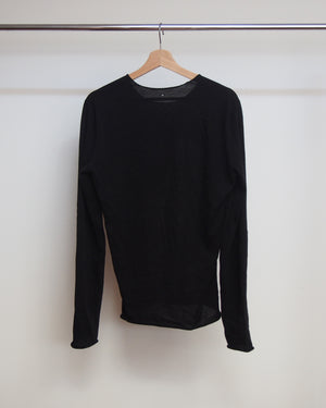 Label Under Construction Topographic Knit