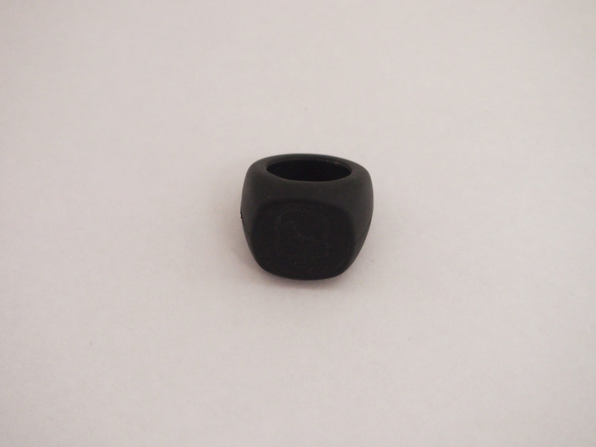 Number (N)ine Black Rubber Ring AW05