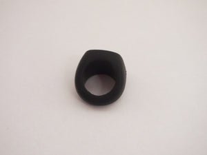 Number (N)ine Black Rubber Ring AW05