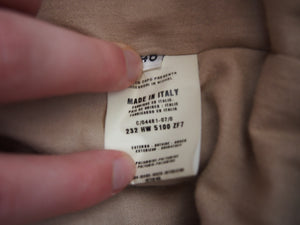 DAMAGED HELMUT LANG POLY BOMBER 46