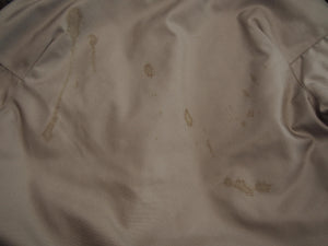 DAMAGED HELMUT LANG POLY BOMBER 46