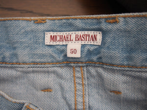 MICHAEL BASTIAN SS15 PALE WASH DENIM 50