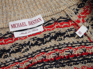 MICHAEL BASTIAN SS15 ZIP UP KNIT 50
