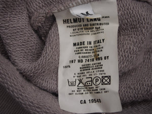 HELMUT LANG LOOPWHEEL RAGLAN SWEATSHIRT M