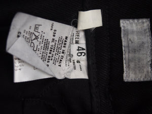 HELMUT LANG AW99/00 WAXED BIKER DENIM 46