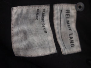 HELMUT LANG SS03 MELTED RUBBER JEANS 34