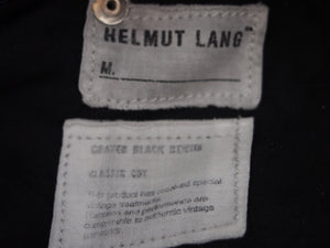 HELMUT LANG PLASTIC COATED DENIM 31