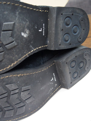 UNDERCOVER AW06/07 BURNT SUEDE ENGINEER BOOTS L