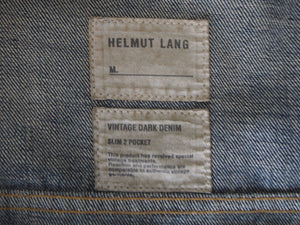 Helmut Lang Slim 2 Pocket Denim Jacket 1998 52