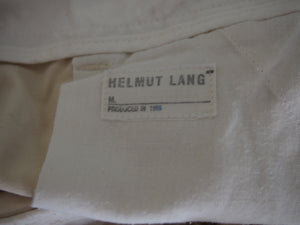 Helmut Lang Cream Shorts 1999 48