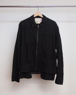By Walid Patchwork Zip Up Jacket M