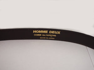 Comme Des Garcons Homme Deux Belt