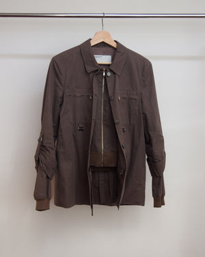Hussein Chalayan Bondage Hybrid Bomber/Work Jacket SS03 42