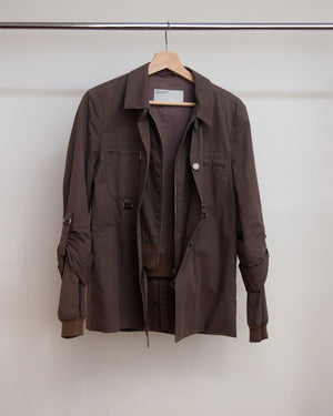 Hussein Chalayan Bondage Hybrid Bomber/Work Jacket SS03 42