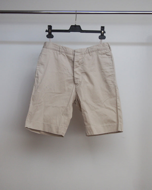 Helmut Lang Beige Shorts 48