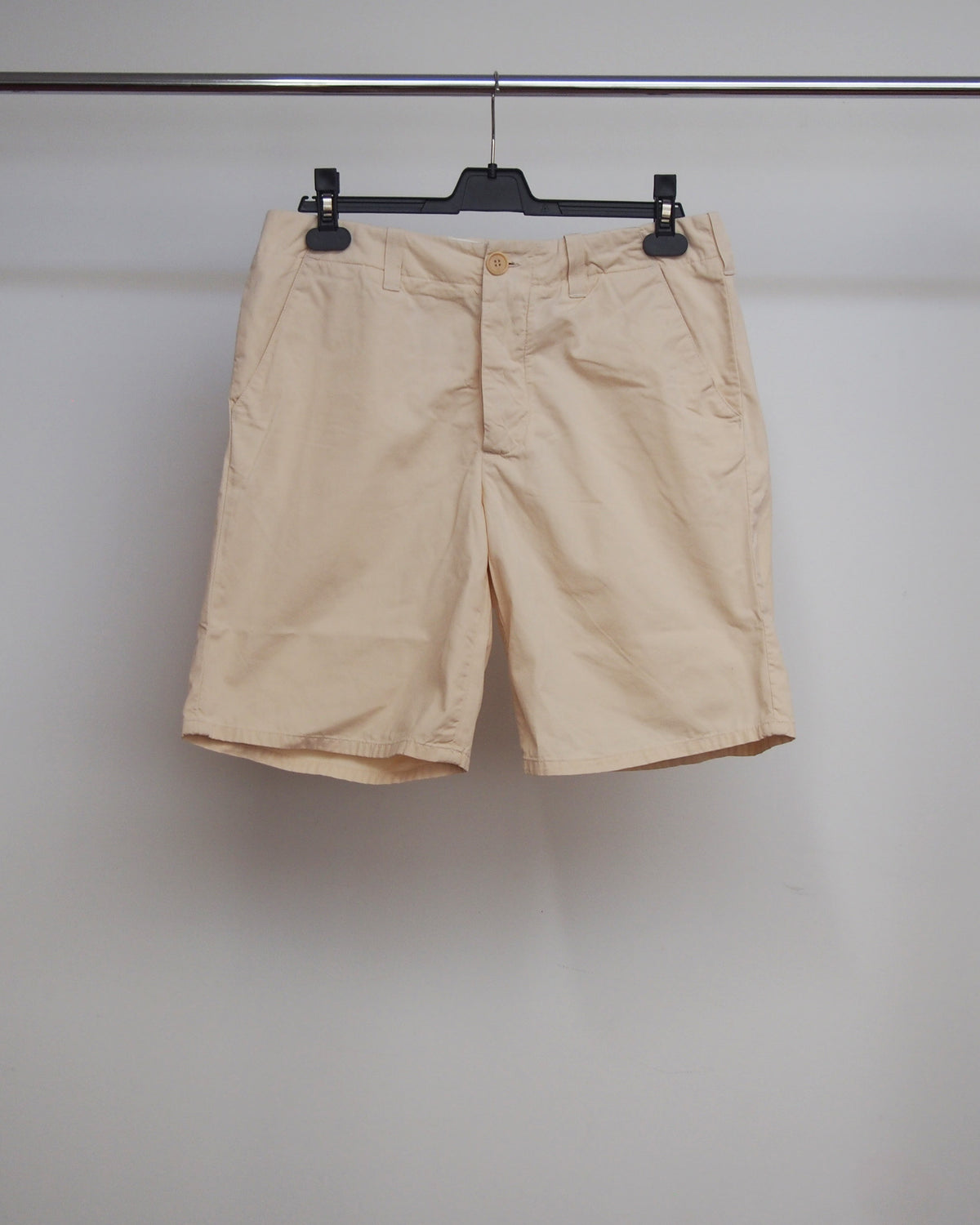 Helmut Lang Cream Shorts 1999 48
