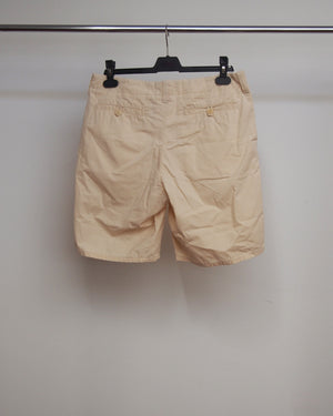 Helmut Lang Cream Shorts 1999 48