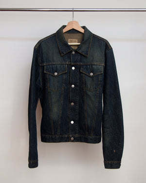 Helmut Lang Slim 2 Pocket Denim Jacket 1998 52