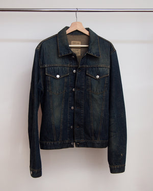 Helmut Lang Slim 2 Pocket Denim Jacket 1998 52