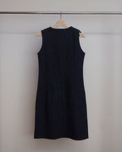 Helmut Lang Denim Dress with Rubber accent and twist seam 97-98 40