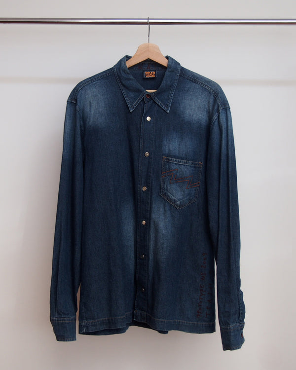 W&LT Denim Shirt L